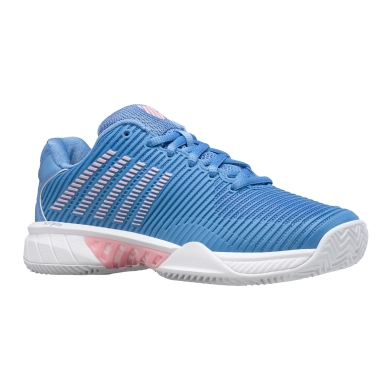 KSwiss Tennis Shoes Hypercourt Express 2 Clay/Sand Court Light Blue Women